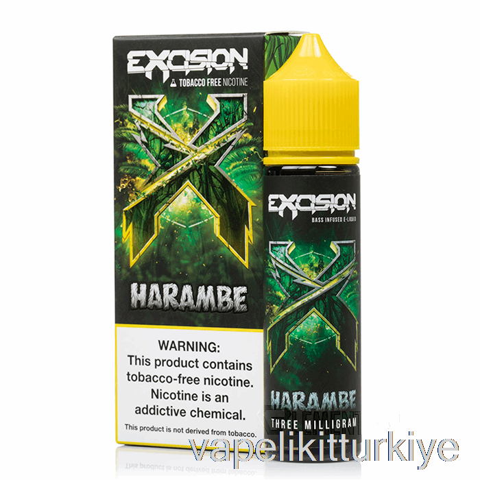 Vape Elektronik Sigara Harambe - Eksizyon - Alt Sıfır - 60ml 0mg